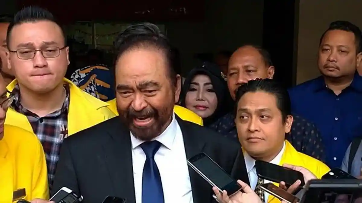 Surya Paloh Sebut Tak Perlu Perpanjang Wacana Penundaan Pemilu