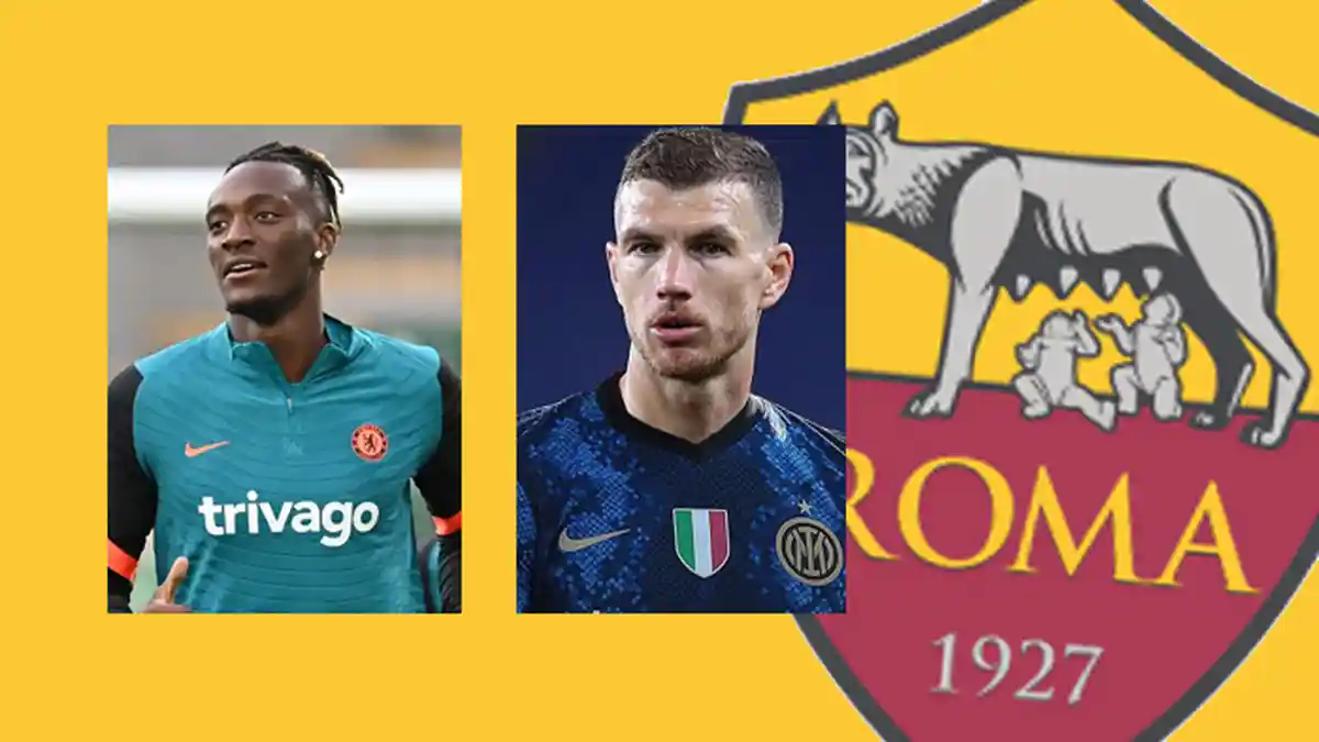 Transfer AS Roma - Edin Dzeko ke Inter, Roma Jemput Tammy Abraham, Cunha & Rodrigo Muniz Cadangan