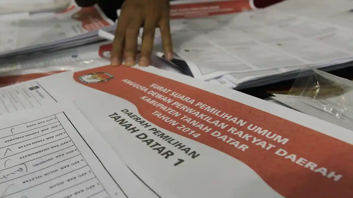 KPU: Surat Suara Braille untuk Calon Anggota DPD RI