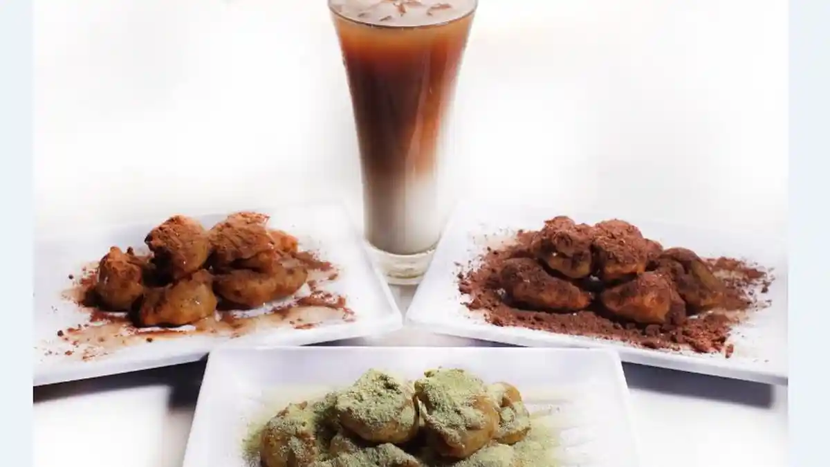 Makanan Tradisional Palembang 'Peler Kambing' Tersedia Rasa Keju, Coklat, Greentea di 4 Sore Space