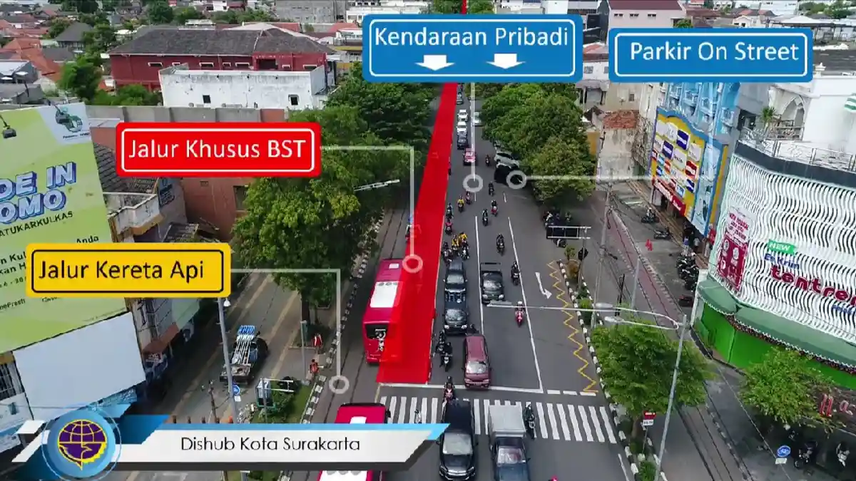 Catat! Jaga Jarak Aman Lewat di Jalan Slamet Riyadi Solo, Ada BST Lawan Arus Layani Palur-Bandara
