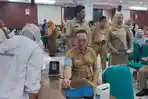 Ratusan ASN Jakarta Timur Ikut Cek Kesehatan Gratis di Kantor Wali Kota