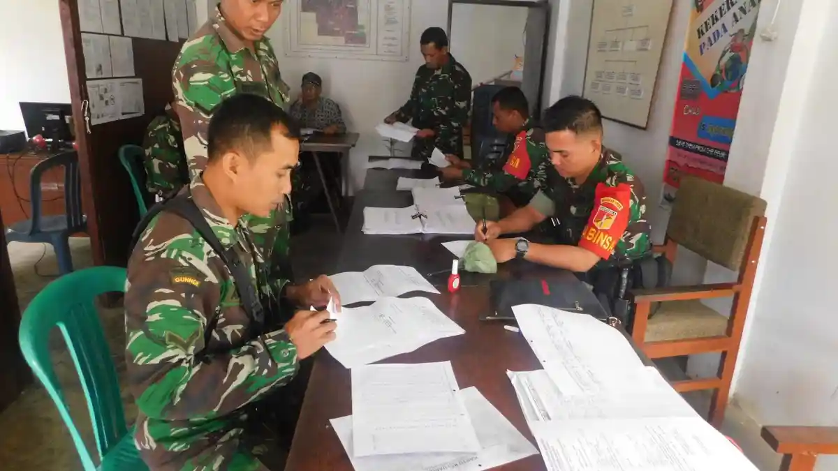 Latihan Teknis Teritorial Kodim 1302/Min Memasuki Tahap Praktik