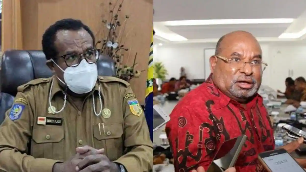 Polemik Plh Gubernur Papua, Lukas Enembe Surati Jokowi sedangkan Dance Flassy Manut Negara