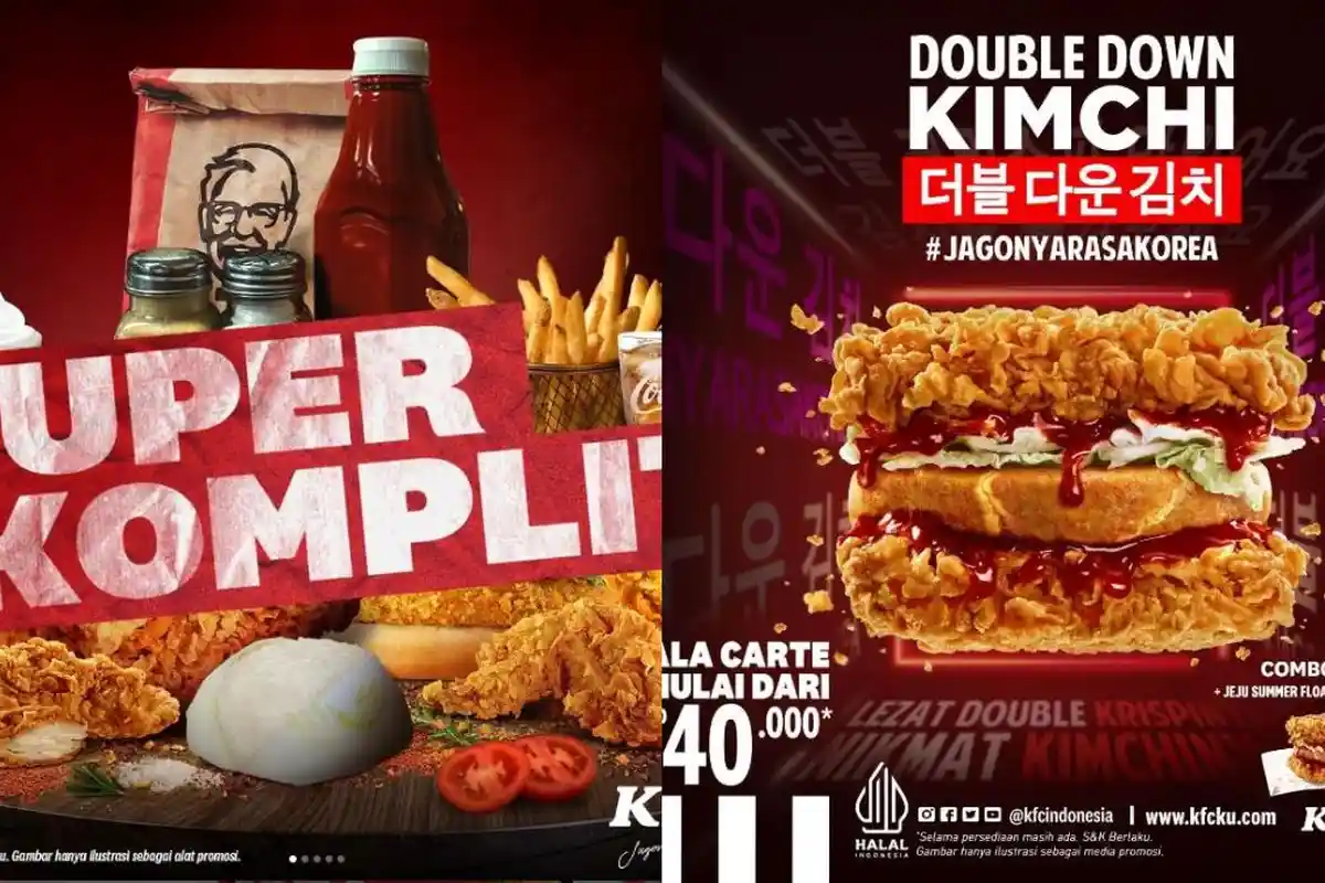 Promo KFC Terbaru 5 Oktober 2023, Paket Super Komplet Mulai dari Rp 41 Ribuan Saja