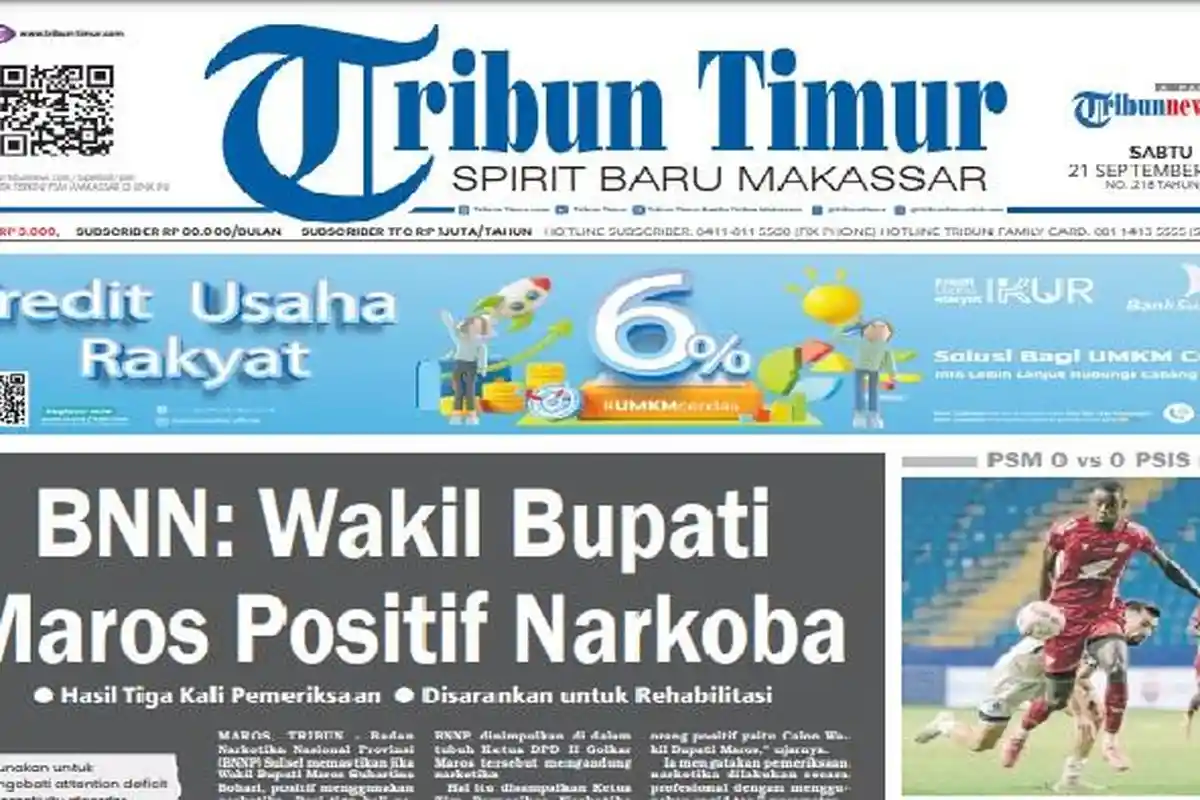 BNN: Wakil Bupati Maros Positif Narkoba