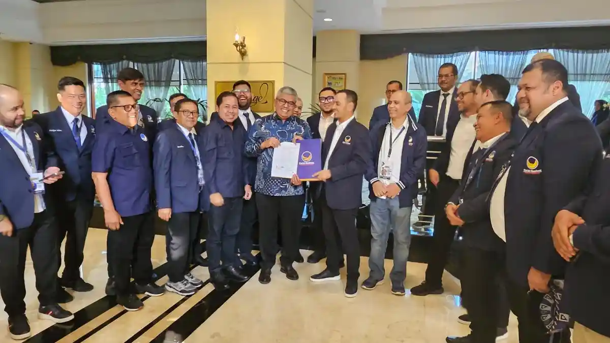 BREAKING NEWS - DPP NasDem Resmi Beri SK Usungan ke Bustami-Tu Sop di Pilgub Aceh