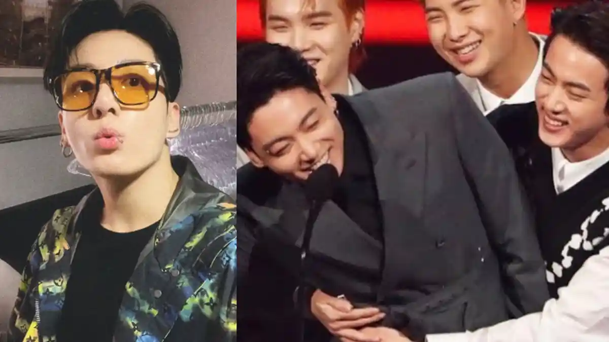 Jungkook BTS Gugup saat Speech di AMA, Jin Hyung Langsung Tarik, JK Lanjutin Kata 'Focus On'