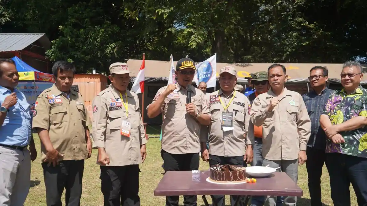 Wabup Toba Apresiasi Pelatihan Dasar TAGANA Unsur Rajawali