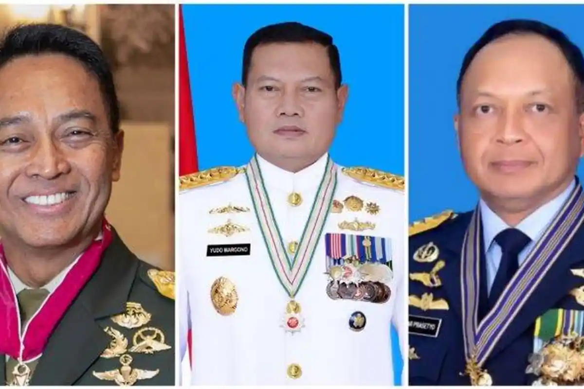 Harta Kekayaan Jenderal Andika Capai Rp179.9 Miliar, Bandingkan dengan KASAL dan KASAU