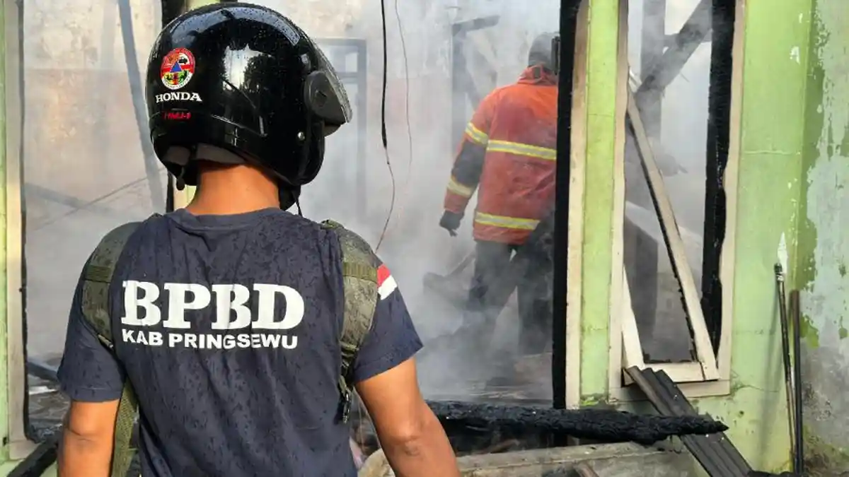 BPBD Pringsewu Tingkatkan Kesiapsiagaan Hadapi Karhutla dan Kekeringan
