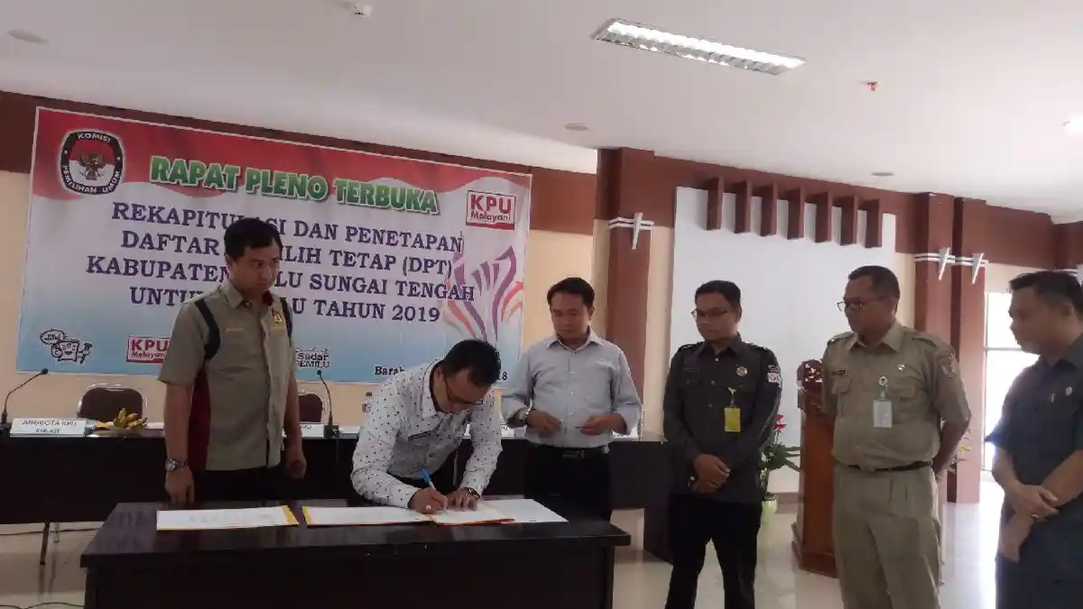 KPU HST : Alat Peraga Kampanye Tak Boleh Dipasang Sembarangan