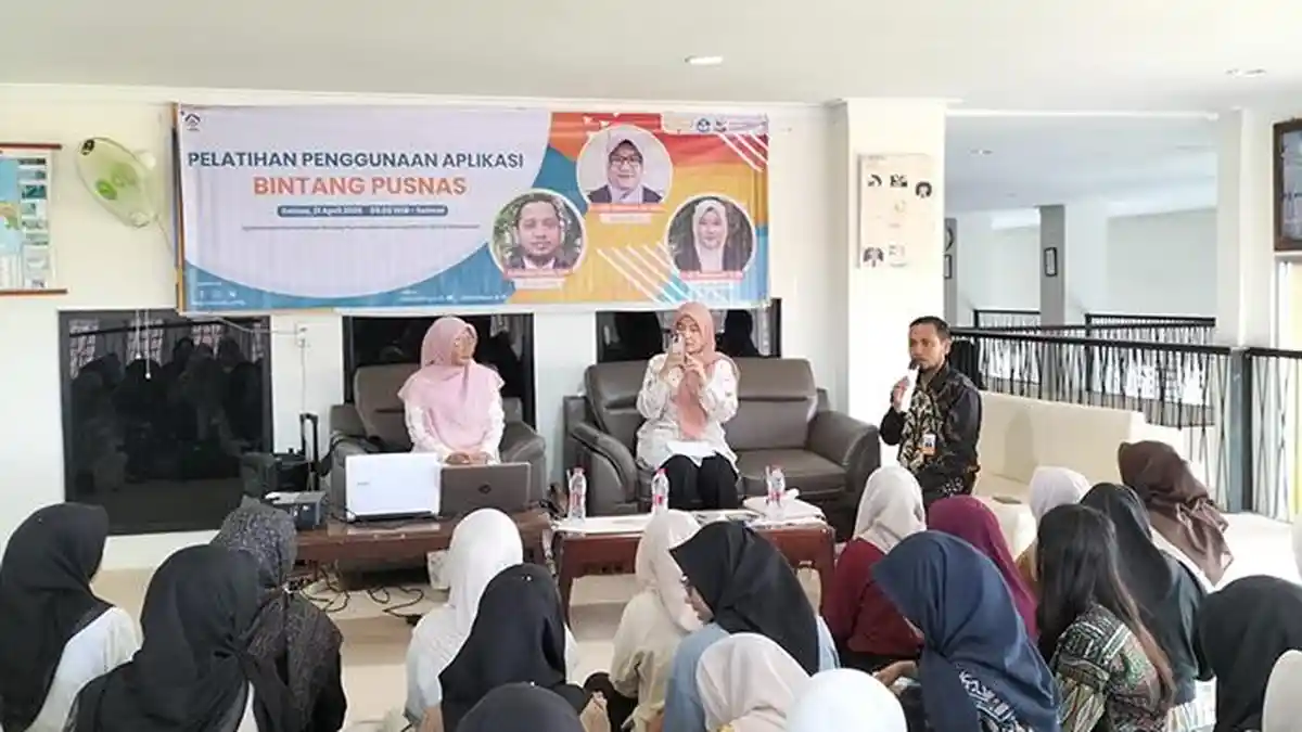 Mahasiswa UBBG Dilatih Menggunakan Aplikasi Bintang Pusnas