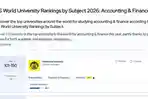 6 Jurusan Akuntansi Terbaik Versi QS WUR by Subject 2026, Referensi Daftar UTBK-SNBT 2026