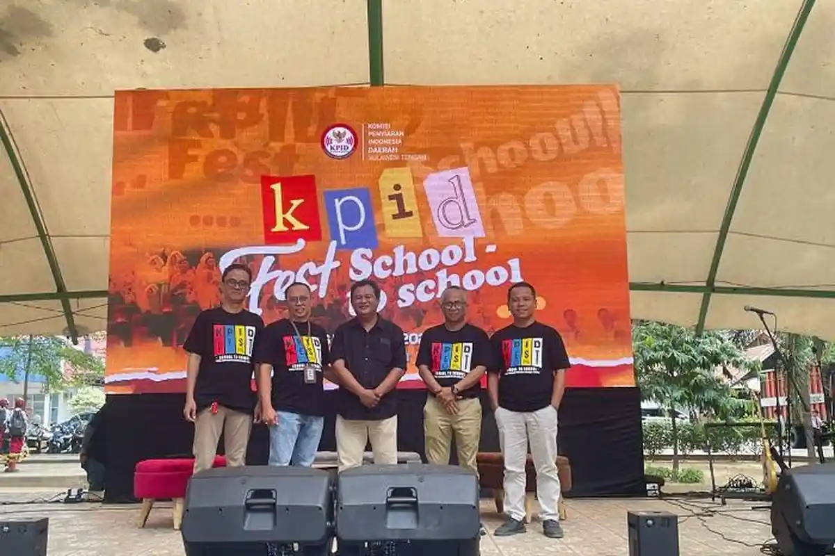 Jadi Pemateri KPID Sulteng Fest, Hary Azis Ajak Pelajar Selektif Pilih Tayangan Televisi