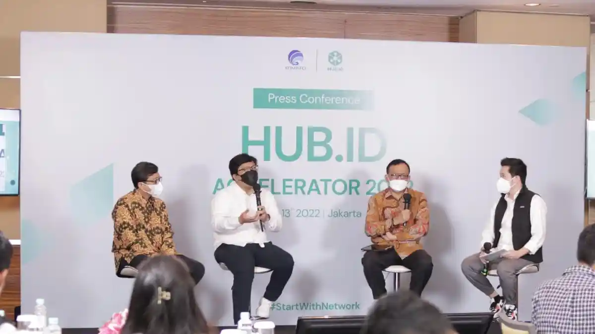 Program Hub.id Accelerator 2022 Fasilitasi Pengembangan Startup Digital Mulai dari Fase Seeds