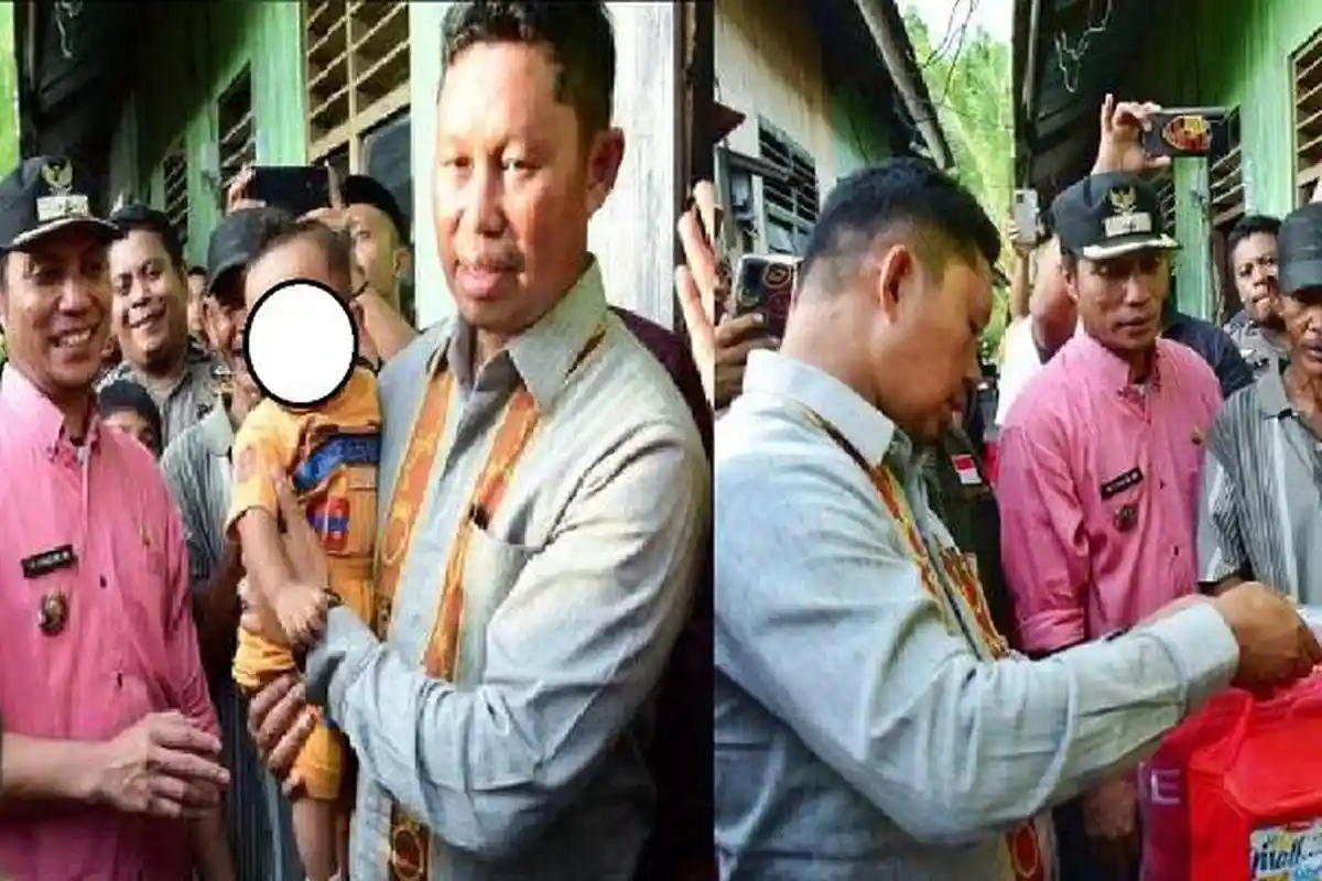 Pj Wali Kota Asmawa Tosepu dan Ketua DPRD Kendari Sambangi Orang Tua Korban Penculikan Anak