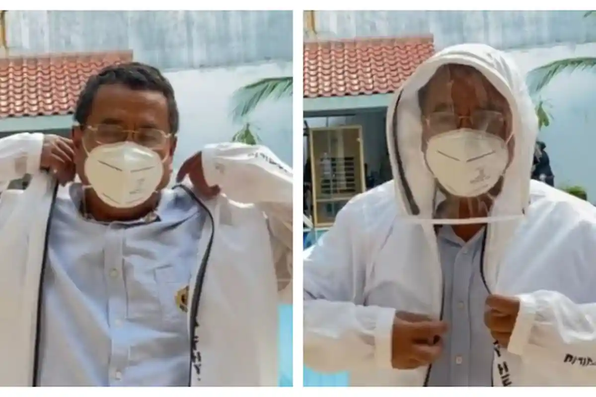 Hotman Paris Pamer Jaket Anti Virus, Takut Tertular Covid-19 hingga Sumpal Telinga Pakai Tisu