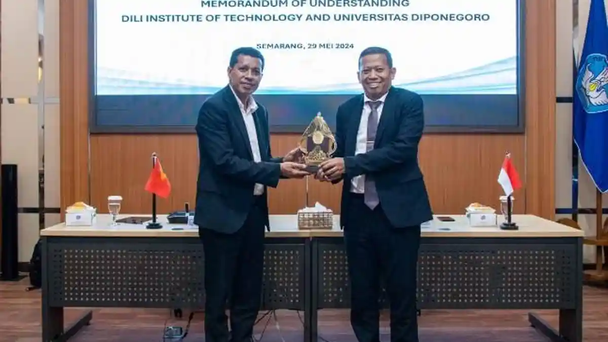 UNDIP Semarang Perkuat Kerja Sama dengan DIT Timor Leste