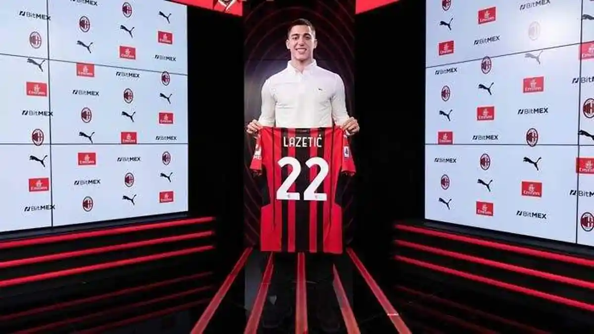 Transfer AC Milan - Marko Lazetic Resmi ke AC Milan, Incar Striker Juventus Dejan Kulusevski