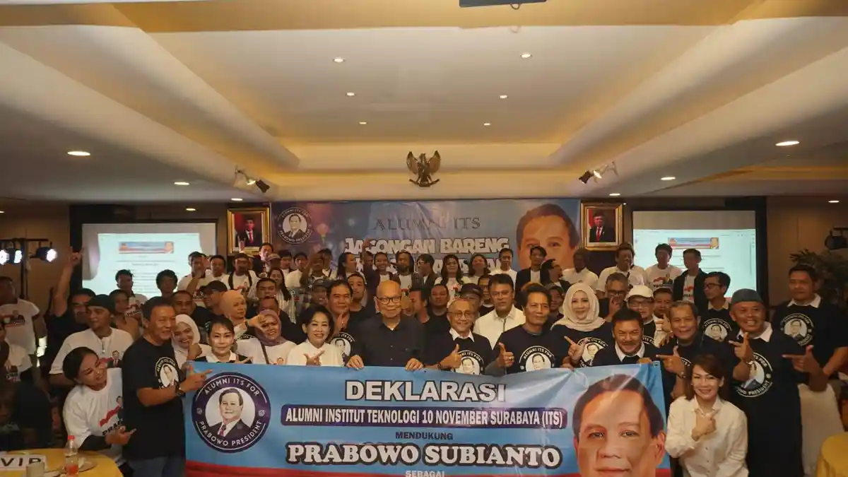 Alumni ITS Deklarasi Dukung Prabowo Subianto, Dinilai Sebagai Tokoh Peduli Pendidikan