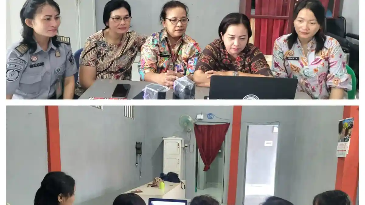 Pegawai Lapas Gunungsitoli Ikuti Zoom Webinar Series Ke-3 sama BPSDM Hukum dan HAM