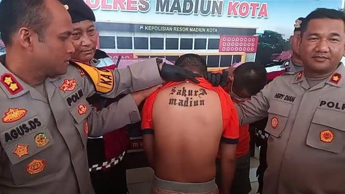 Ganasnya Komunitas Sakura Madiun, Bikin Onar di 3 Tempat Berbeda, 5 Orang Terluka
