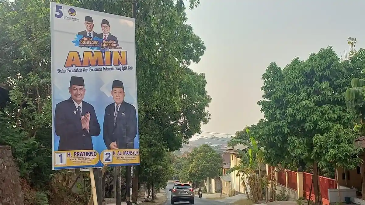 Anies-Muhaimin Nongol di Jepara, Baliho Amin Mulai Terpasang, Kader Nasdem: Ada di 70 Titik