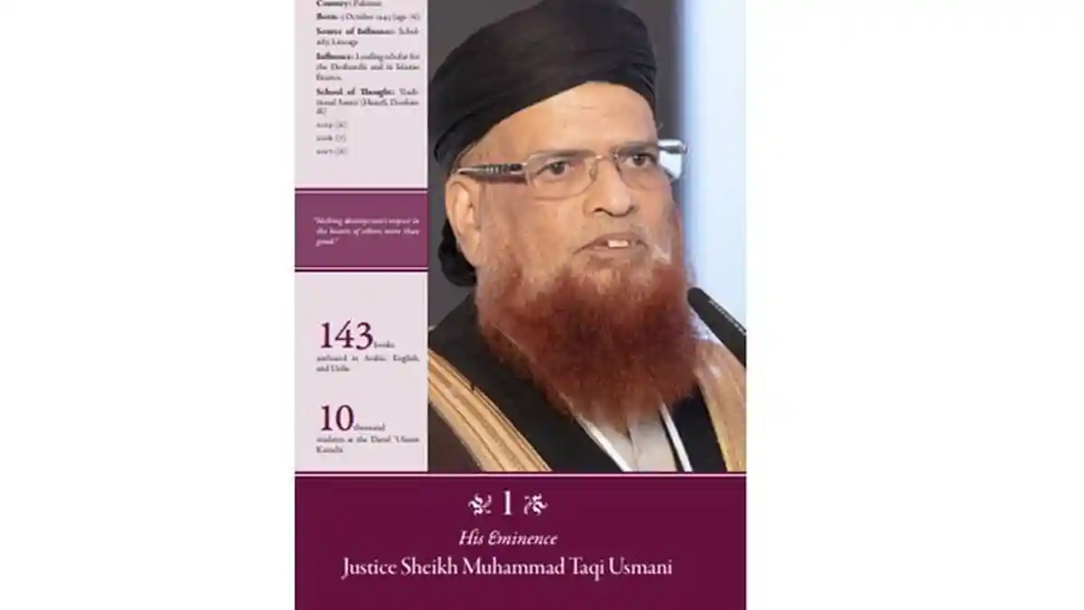 Ini Karya Muhammad Taqi Usmani, Tokoh Muslim Paling Berpengaruh di Dunia Kelahiran India