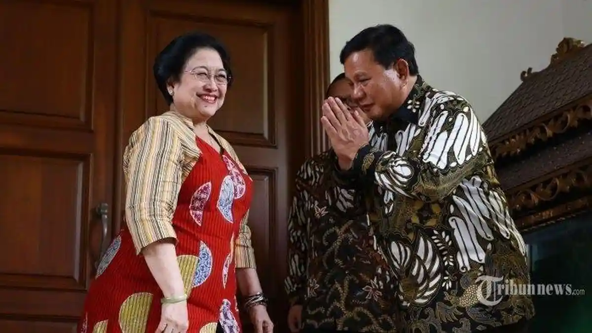 Terlihat Beda, Ini Ekspresi Prabowo Subianto dan Megawati Ketika Tanggapi Rencana Pertemuan