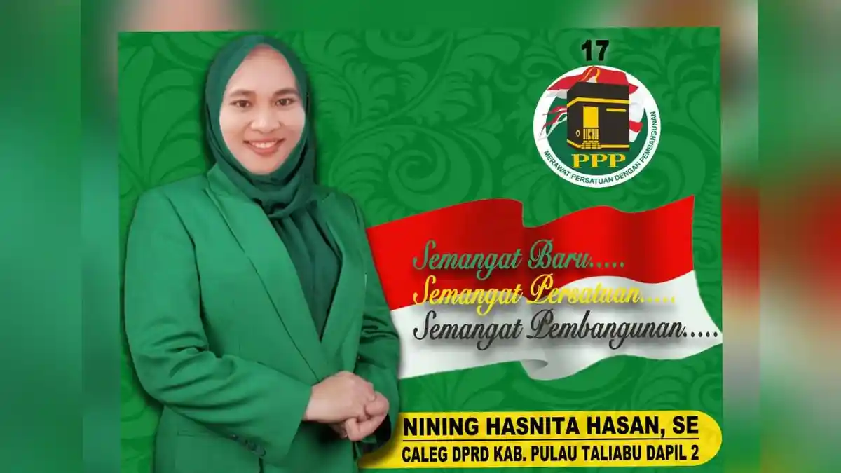 PPP Pulau Taliabu Potensi Rebut 2 Kursi, Nining Hasnita Hasan Peroleh 800 Suara Lebih