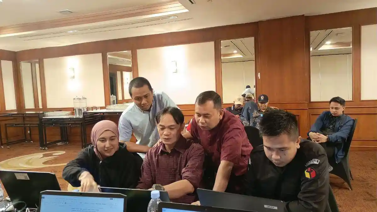 Komisioner Bawaslu Babel di Rakornas Penyusunan dan Review Keterangan Perselisihan Hasil Pemilihan