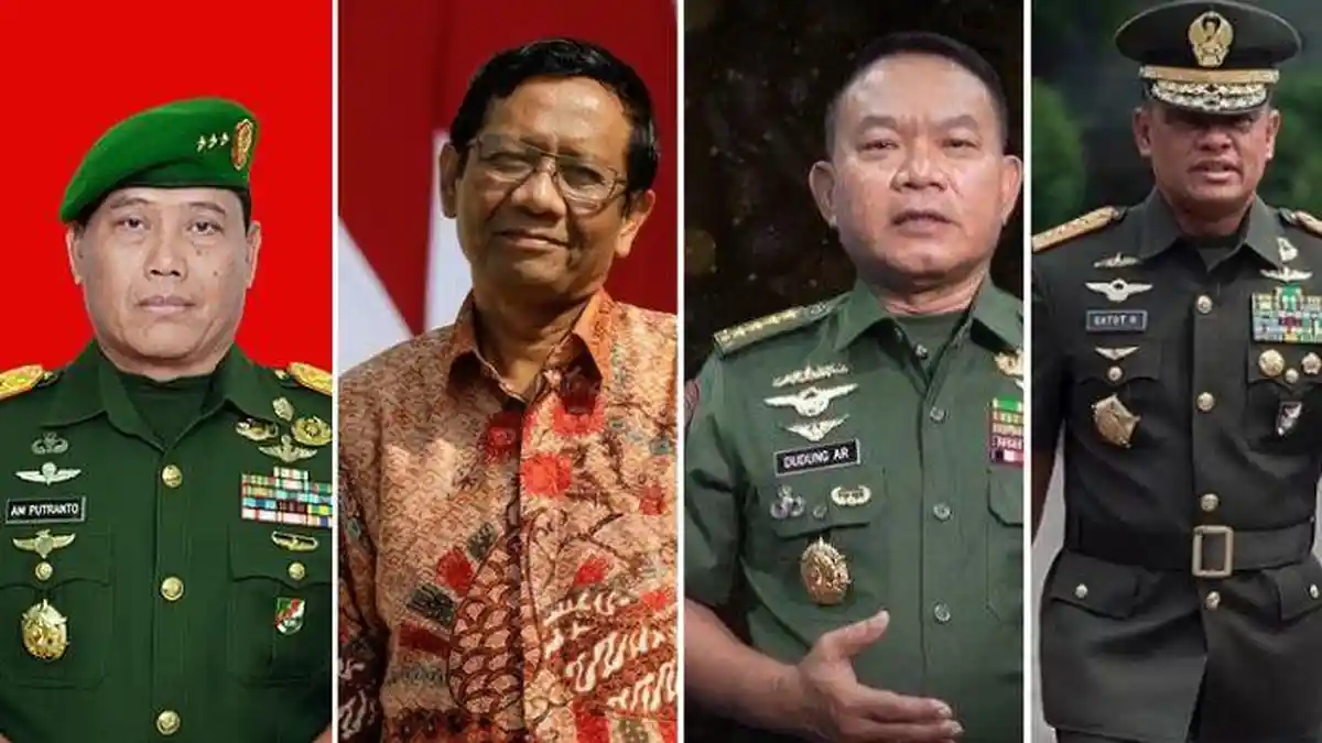 4 Nama Kuat Calon Menkopolhukam, Mahfud MD hingga Jenderal Dudung: Siapa Pilihan Prabowo?