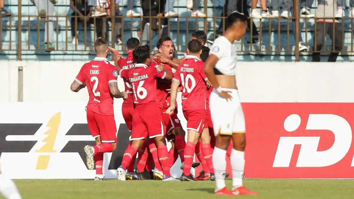 Hasil Persis Solo Vs Dewa United, Aaron Evan Bobol Gawang Sendiri, Tiga menit 2 Gol, Skor 2-3