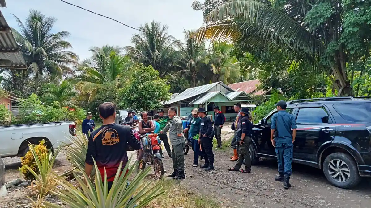 Tim Gabungan ke Lokasi Tambang Ilegal di Taluditi Pohuwato