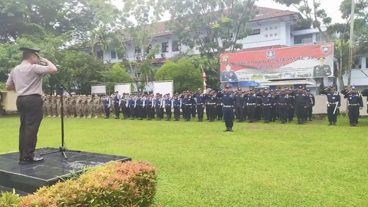 AKBP Afner Juwono Pimpin HUT Satpam ke-39 di Muaraenim, Berlangsung Meriah dan Bertabur Hadiah