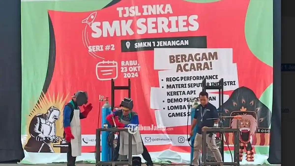 Program TJSL PT INKA Menyasar ke SMK Ponorogo, Bantu Siswa Masuk Dunia ...