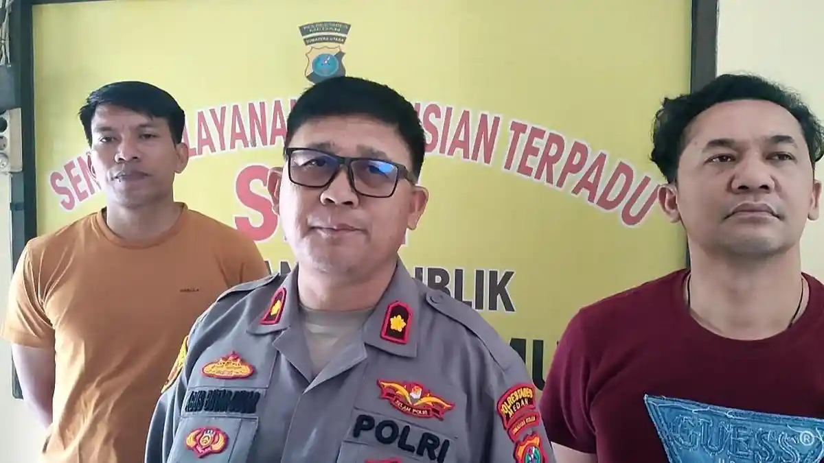 Gondol Pagar Rumah Jelang Subuh, Rayap Besi Digelandang ke Polsek Medan Timur