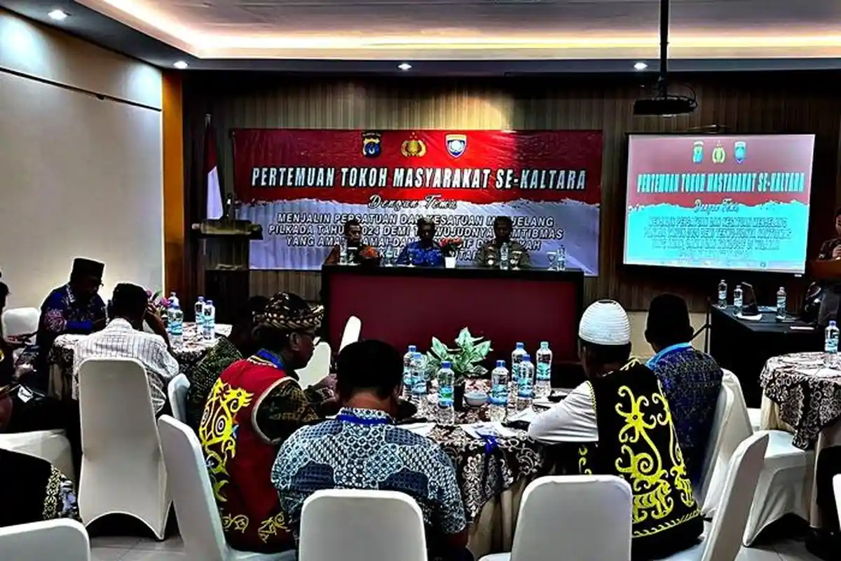 Pesan Dirbinmas Polda Kaltara saat Lakukan Pertemuan dengan Tokoh Masyarakat Kalimantan Utara