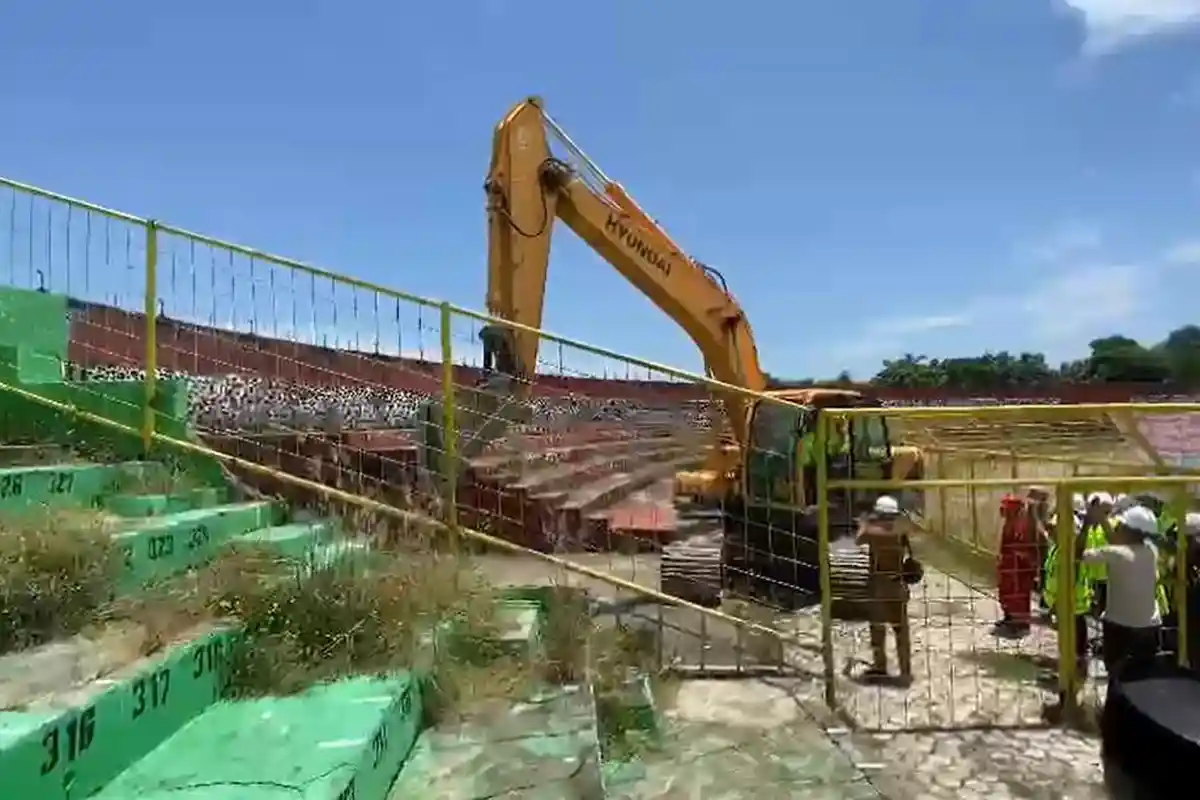 Renovasi Stadion Bj Habibie Parepare Mulai Hari Ini, Target Rampung 31 Desember Telan Rp113 Miliar