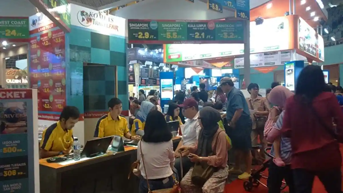 Lelang Tiket Pesawat Gratis, Hanya Ada di Kompas Travel Fair 2016