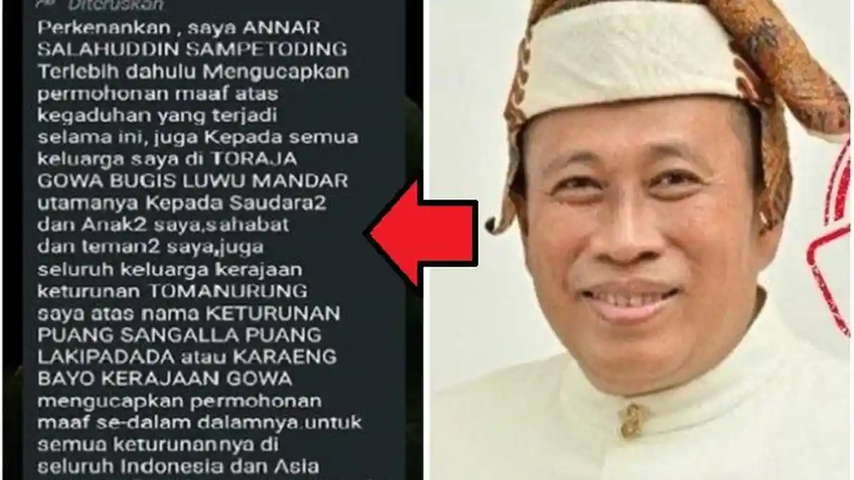 Inilah Sosok Penyebar Pesan Annar Sampetoding di Grup WhatsApp, Orang Dekat Tersangka Uang Palsu