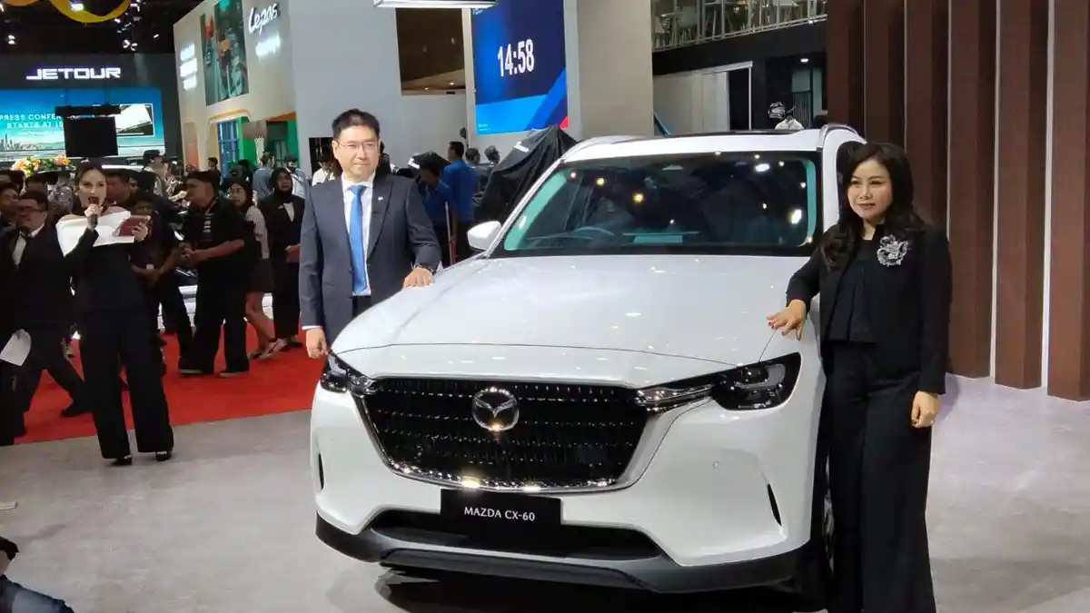 Mazda CX-60 Sport Edition Jadi Bintang di Booth Mazda IIMS 2026