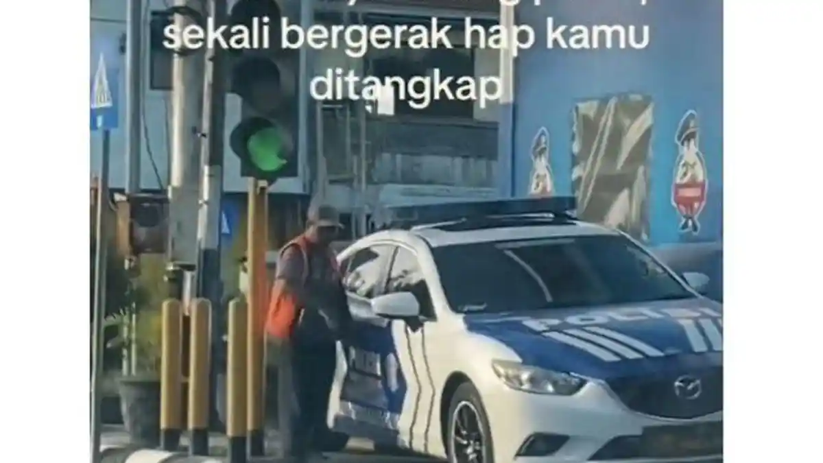 Viral Video Juru Parkir Bawa Mobil Polisi, Polres Cilacap Bantah Anggota Intel
