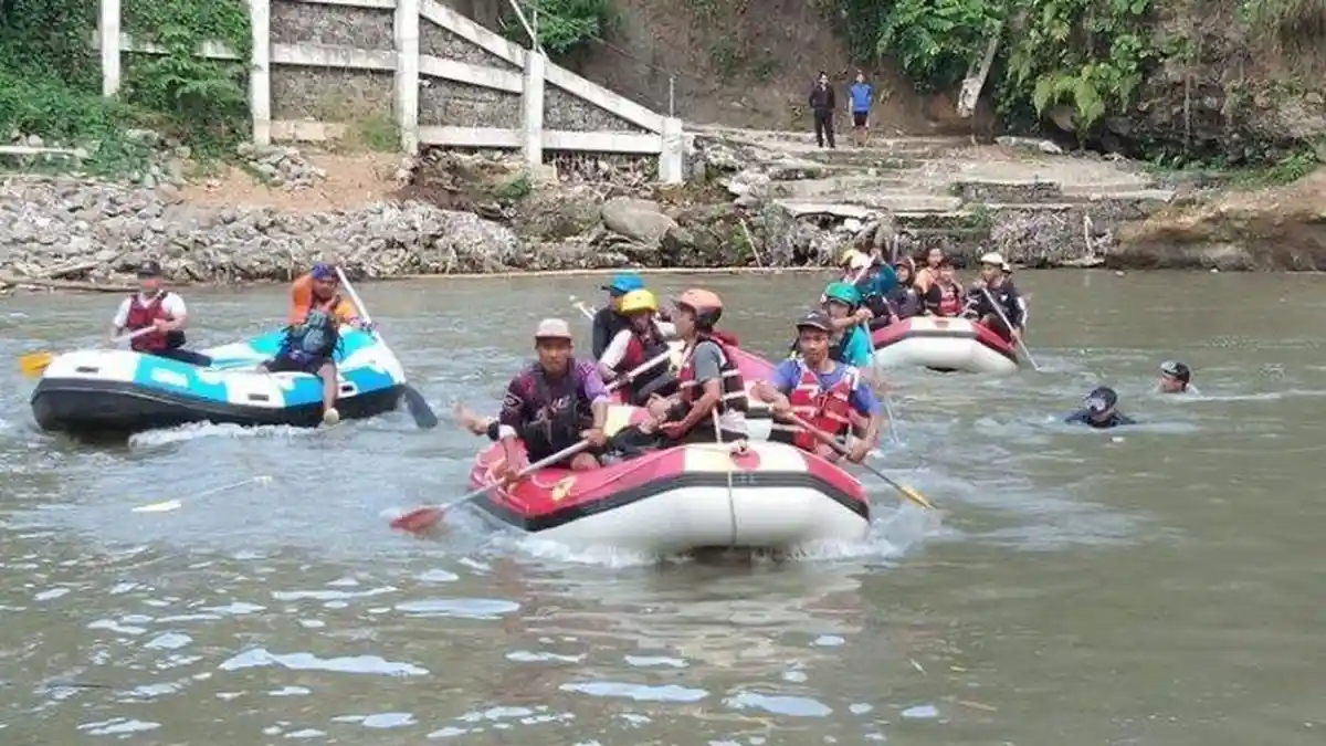 Kronologi Santri di Klaten Jateng Tewas Terseret Arus di Sungai Elo Magelang