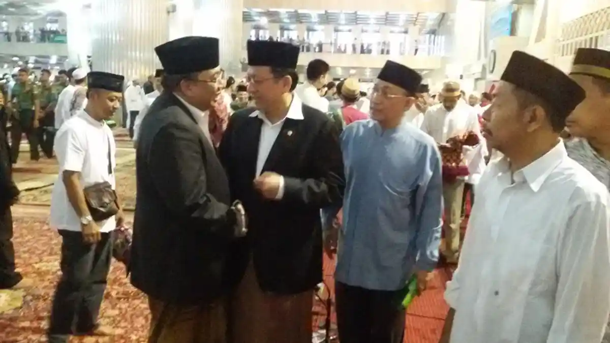 Irman Gusman Apresiasi Persamaan Waktu Idul Fitri