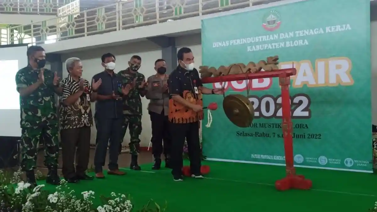 Job Fair 2022 di GOR Mustika Blora, Bupati Arief: Semoga Banyak Tenaga Kerja Terserap
