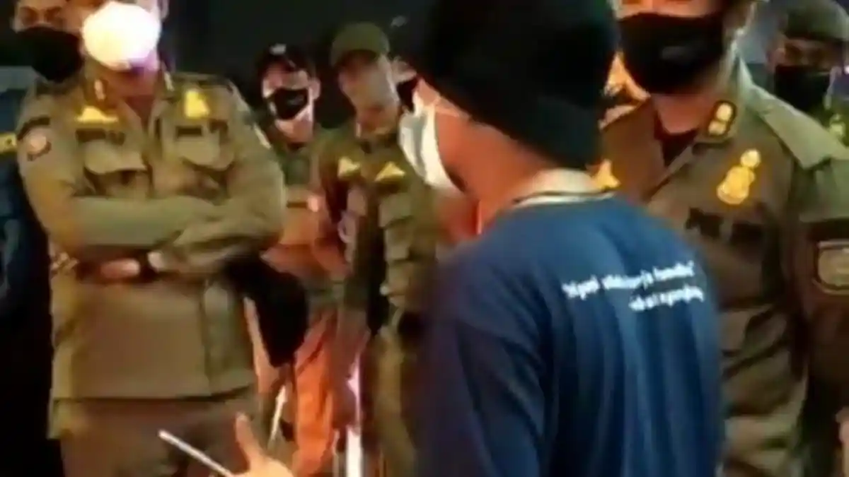 Kejadiaan di Pamulang, Viral Oknum Satpol PP Bentak Wanita dan Ancam Pemilik Angkringan