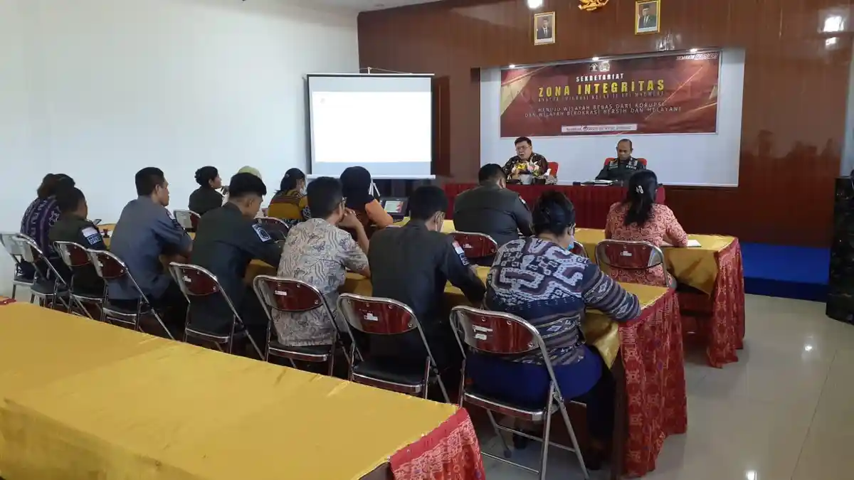 Penguatan Tusi di Kanim Maumere, Imigrasi NTT Gelar Bindalwasnismin