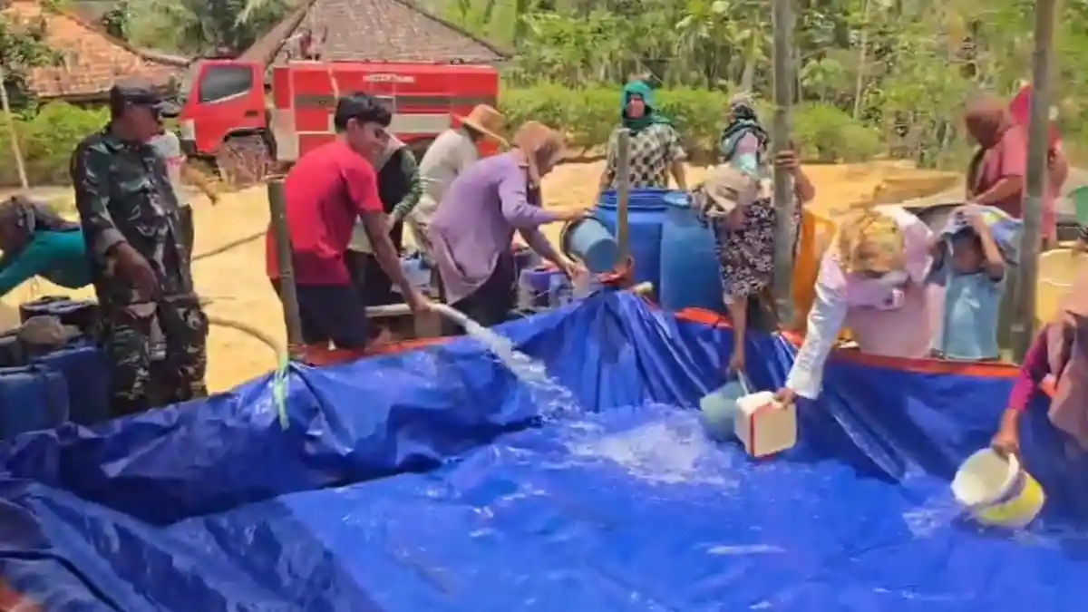 Sebanyak 6 Desa di Kecamatan Labang Bangkalan Dilanda Krisis Air, Padahal Biasanya Tahan Kekeringan